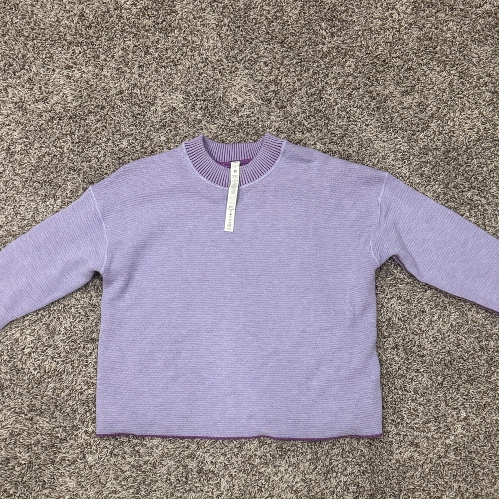 Lululemon Reversible Double-Knit Crew Neck Size 6